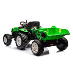Elektrický Traktor s vlečkou HC-306 - 24V zelený